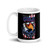 USA Eagle Drawing (Option 2) White glossy mug