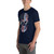 USA Blue Line Skull Short-Sleeve Unisex T-Shirt
