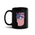 Texas (USA) Black Glossy Mug
