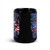 Freedom Chain Black Glossy Mug