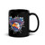 America Land of the Free (Eagle) Black Glossy Mug