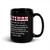 Veteran Definition 3 Black Glossy Mug
