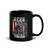 We Stand / We Kneel Black Glossy Mug