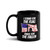 I Stand for the Flag Black Glossy Mug