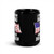 I Stand for the Flag Black Glossy Mug