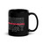 Proud Army Black Glossy Mug