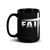 Faith Black Glossy Mug