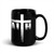 Faith Black Glossy Mug