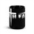 Faith Black Glossy Mug