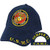 U.S. MARINE CORPS LOGO Blue Baseball Cap