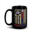 2nd Infantry Division (Proudly Served) Black Glossy Mug