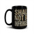 Shall Not Be Infringed Black Glossy Mug