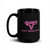 Don't Tread on Me (Rights) Black Glossy Mug
