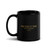 Protect the Second Amendment Black Glossy Mug