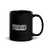 God Bless America (2nd Amendment) Black Glossy Mug