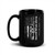 Black Rifles Matter Black Glossy Mug