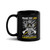 Praise the Lord Pass the Ammunition Black Glossy Mug