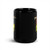 Gadsden Flag Draped Black Glossy Mug