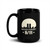 Never Forget 9/11 Black Glossy Mug