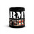 Army Veteran (USA Text) Black Glossy Mug