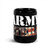 Army Veteran (USA Text) Black Glossy Mug