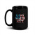Got Your Six Black Glossy Mug