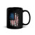 Freedom (USA) Black Glossy Mug