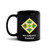 4th Infantry Division Black Glossy Mug