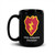 25th Infantry Division Black Glossy Mug