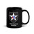 2nd Infantry Division Black Glossy Mug