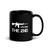 I Plead the 2nd Black Glossy Mug