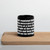 A Well Regulated Militia Text Black Glossy Mug