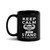 Stand in the Door Black Glossy Mug