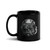 Dog Face Black Glossy Mug