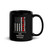 Veteran of the 10th Mountain Division Black Glossy Mug