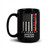 U.S. Special Forces Veteran Black Glossy Mug