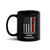Operation Iraqi Freedom Veteran Black Glossy Mug