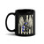Saint Michael Black Glossy Mug