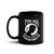 POW MIA Black Glossy Mug