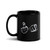 FU Black Glossy Mug