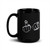 FU Black Glossy Mug