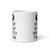 Stand Up Hook Up Shuffle to the Door (Airborne) White glossy mug