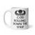 C-130 Rolling Down the Strip (Airborne) White glossy mug