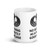 No Such Thing as a Perfectly Good Airplane (Airborne) White glossy mug