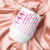 Faith (Stacked Text) Wine tumbler