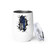 Blue Line Flag Inside (Police) Wine tumbler