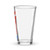 USA Strength pint glass