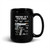 Anatomy of a Pew Pewer Black Glossy Mug