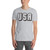 USA Text Short-Sleeve Unisex T-Shirt