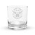 Don't Tread on Me (2nd Amendment) Rocks glass